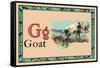 Goat-null-Framed Stretched Canvas