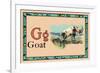 Goat-null-Framed Art Print