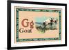 Goat-null-Framed Art Print