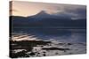 Goatfell across Brodick Bay, Arran, North Ayrshire, Scotland-Peter Thompson-Stretched Canvas