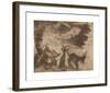 Goats and Clouds-Ernst Ludwig Kirchner-Framed Premium Giclee Print