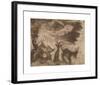 Goats and Clouds-Ernst Ludwig Kirchner-Framed Premium Giclee Print