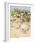 Goats on a Hillside, Tangier (W/C with Touches of Gouache on Paper)-Joseph Crawhall-Framed Giclee Print