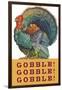 Gobble Gobble Gobble-null-Framed Art Print