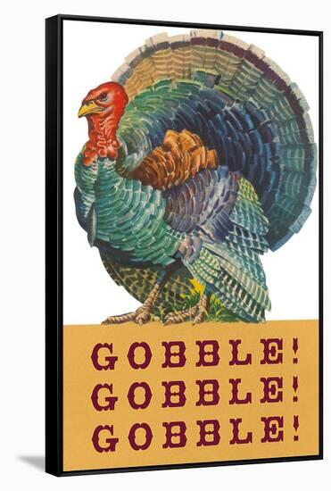 Gobble Gobble Gobble-null-Framed Stretched Canvas