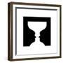 Goblet Illusion-Science Photo Library-Framed Premium Photographic Print