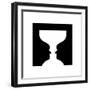 Goblet Illusion-Science Photo Library-Framed Premium Photographic Print