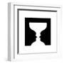 Goblet Illusion-Science Photo Library-Framed Premium Photographic Print