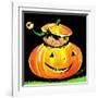 Goblin in the Pumpkin Patch - Jack & Jill-Ruth Bendel-Framed Giclee Print