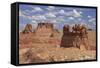 Goblin Rocks in Goblin Valley State Park, Utah, USA-Mark Taylor-Framed Stretched Canvas