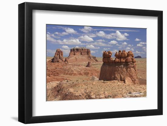 Goblin Rocks in Goblin Valley State Park, Utah, USA-Mark Taylor-Framed Photographic Print