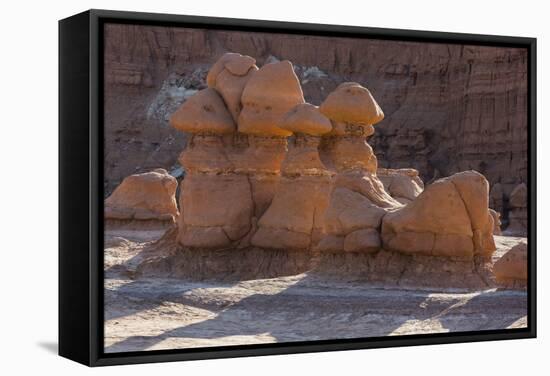 Goblin Valley State Park, Utah, Usa-Rainer Mirau-Framed Stretched Canvas