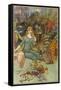 Goblins and Their Magic Fruit-Warwick Goble-Framed Stretched Canvas