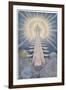 God and His Angels Enthroned on High in the Heavens-Beatrice Adams-Framed Art Print