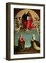 God Appearing to St. Mary Magdalen and St. Catherine of Siena, circa 1508-Fra Bartolommeo-Framed Giclee Print