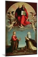 God Appearing to St. Mary Magdalen and St. Catherine of Siena, circa 1508-Fra Bartolommeo-Mounted Giclee Print