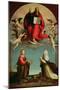 God Appearing to St. Mary Magdalen and St. Catherine of Siena, circa 1508-Fra Bartolommeo-Mounted Giclee Print