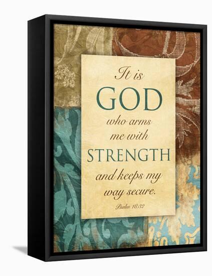 God Arms-Jace Grey-Framed Stretched Canvas