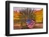 God Bless America sign, Monument Valley, Utah-William Perry-Framed Photographic Print