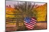 God Bless America sign, Monument Valley, Utah-William Perry-Mounted Photographic Print