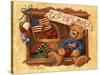 God Bless America Teddy-Barbara Mock-Stretched Canvas