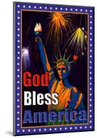 God Bless America-null-Mounted Giclee Print