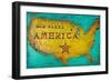 God Bless America-Carolyn Kinnison-Framed Art Print