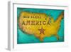 God Bless America-Carolyn Kinnison-Framed Art Print