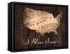God Bless America-Sheldon Lewis-Framed Stretched Canvas