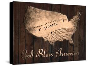 God Bless America-Sheldon Lewis-Stretched Canvas