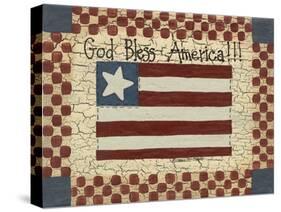 God Bless America-Debbie McMaster-Stretched Canvas