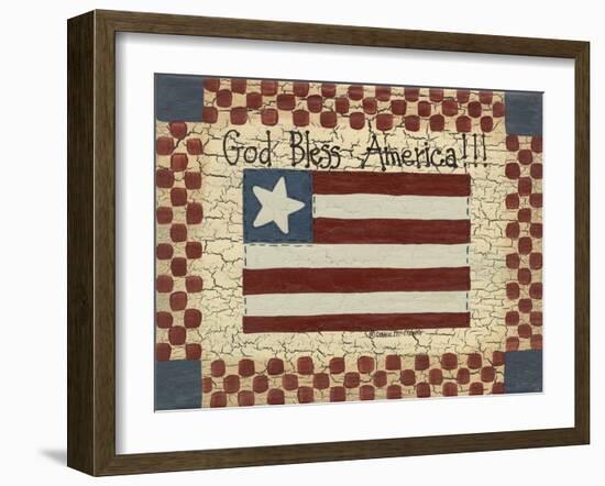 God Bless America-Debbie McMaster-Framed Giclee Print