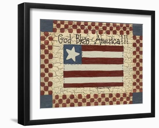 God Bless America-Debbie McMaster-Framed Giclee Print