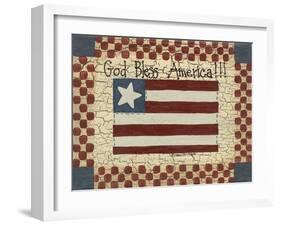 God Bless America-Debbie McMaster-Framed Giclee Print