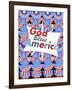 God Bless America-Valarie Wade-Framed Giclee Print