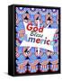 God Bless America-Valarie Wade-Framed Stretched Canvas