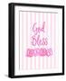 God Bless Baby-Bella Dos Santos-Framed Art Print