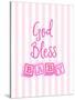 God Bless Baby-Bella Dos Santos-Stretched Canvas