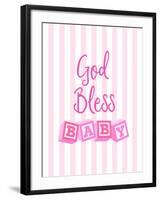 God Bless Baby-Bella Dos Santos-Framed Art Print