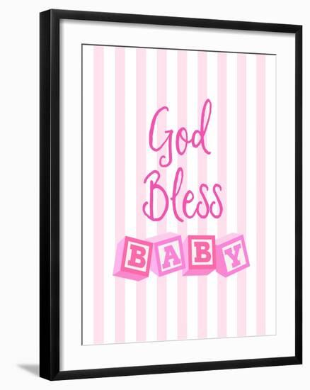 God Bless Baby-Bella Dos Santos-Framed Art Print