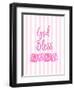 God Bless Baby-Bella Dos Santos-Framed Premium Giclee Print