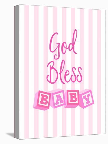 God Bless Baby-Bella Dos Santos-Stretched Canvas