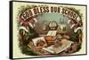 God Bless Our School-Arbuckle Brothers-Framed Stretched Canvas