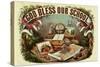 God Bless Our School-Arbuckle Brothers-Stretched Canvas