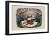 God Bless Our School-Currier & Ives-Framed Art Print