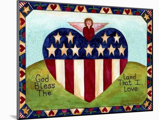 God bless the land I Love Lang 2018-Cheryl Bartley-Mounted Giclee Print