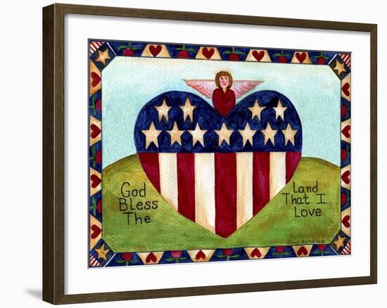 God bless the land I Love Lang 2018-Cheryl Bartley-Framed Giclee Print