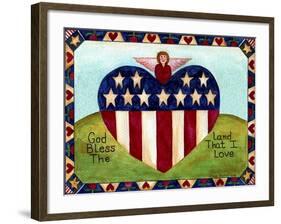 God bless the land I Love Lang 2018-Cheryl Bartley-Framed Giclee Print