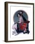 "God Bless You" or "Sneezing Boy", October 1,1921-Norman Rockwell-Framed Giclee Print