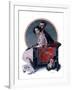 "God Bless You" or "Sneezing Boy", October 1,1921-Norman Rockwell-Framed Giclee Print